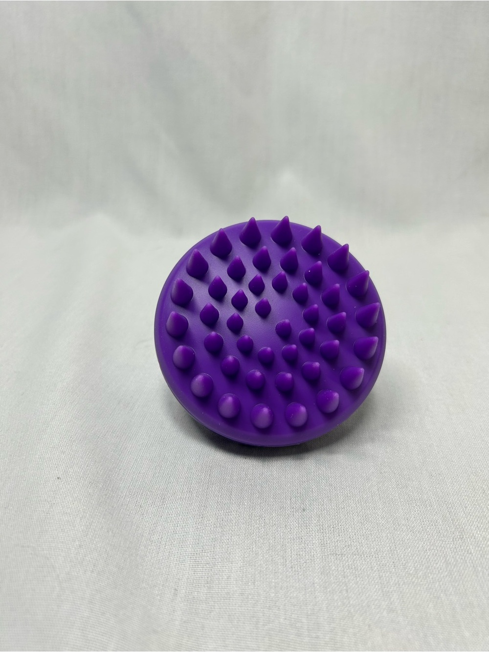 Purple Silicone Scalp & Body Massage Brush for Kids